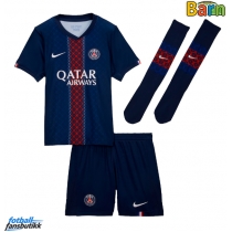 Paris Saint-Germain Warren Zaire-Emery #33 Hjemmedraktsett Barn 2025-26 Kortermet (+ Korte bukser)